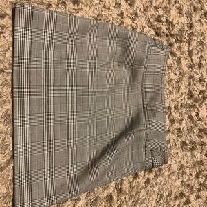 TOPSHOP double buckle zip mini skirt